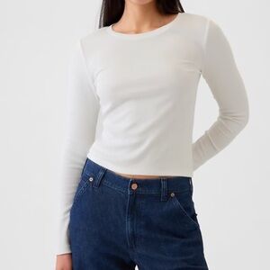 Gap Modern Rib Crop T-shirt